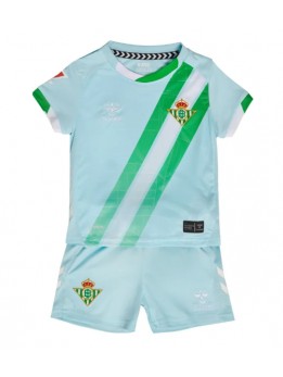 Real Betis Replika Borta Kläder Barn 2025-26 Kortärmad (+ byxor)